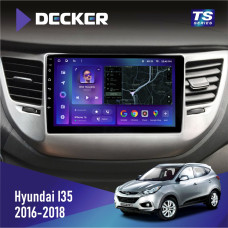 Штатная магнитола Hyundai IX35 2016-2018 Decker TS9002 TS 4x32, DSP, 4G