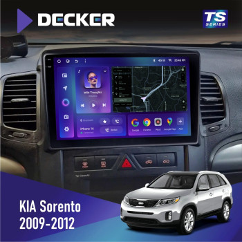 Штатна магнітола KIA Sorento 2009-2012 Decker TS10003 TS 4x64, DSP 4G, 2k