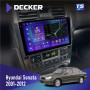 Штатная магнитола Hyundai Sonata (EF) 2001-2012 Decker TS9004 TS 6x128, DSP 4G, 2k