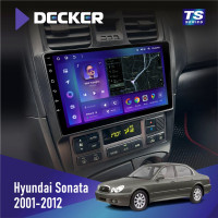 Штатная магнитола Hyundai Sonata (EF) 2001-2012 Decker TS9002 TS 4x32, DSP, 4G