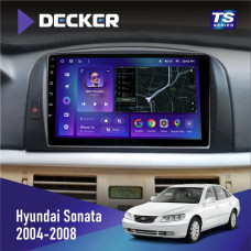 Штатная магнитола Hyundai Sonata (NF) 2004-2008 Decker TS9002 TS 4x32, DSP, 4G
