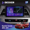 Штатная магнитола Hyundai Sonata 2015-2017 CAN Decker TS9003 TS 4x64, DSP 4G, 2k