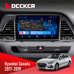 Штатна магнітола Hyundai Sonata 2017-2019 CAN Decker D9-008 8x128 DSP 4G