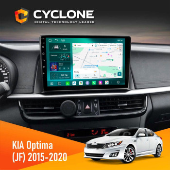 Штатна магнітола KIA Optima, K5 2015-2020 Cyclone C10-013 4x64 DSP 4G