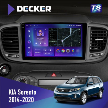 Штатна магнітола KIA Sorento 2014-2020 Decker TS10003 TS 4x64, DSP 4G, 2k