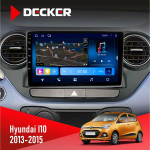 Штатная магнитола Hyundai I10 2013-2015 Decker D9-008 8x128 DSP 4G