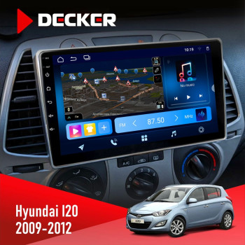 Штатная магнитола Hyundai I20 2009-2012 Decker D9-008 8x128 DSP 4G
