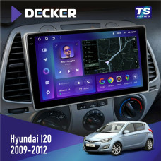 Штатная магнитола Hyundai I20 2009-2012 Decker TS9004 TS 6x128, DSP 4G, 2k