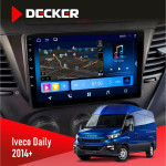 Штатная магнитола Iveco Daily 2014+ Decker D9-008 8x128 DSP 4G