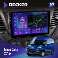 Штатная магнитола Iveco Daily 2014+ Decker TS9002 TS 4x32, DSP, 4G