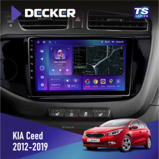 Штатная магнитола KIA Ceed 2012-2019 Decker TS9002 TS 4x32, DSP, 4G