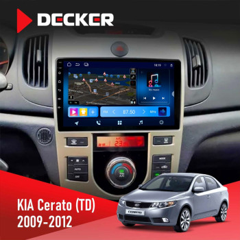 Штатна магнітола KIA Cerato (TD) 2009-2012 Climate Decker D9-008 8x128 DSP 4G