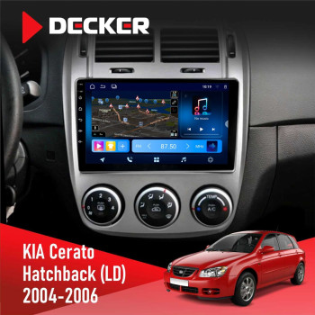 Штатна магнітола KIA Cerato 2004-2006 Decker D9-008 8x128 DSP 4G