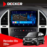 Штатная магнитола Mercedes-Benz Vito (W447) 2014+ Decker D10-008 8x128 DSP 4G