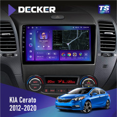 Штатная магнитола KIA Cerato 2012-2020 Decker TS9002 TS 4x32, DSP, 4G