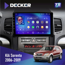 Штатная магнитола KIA Sorento (BL) 2006-2009 Decker TS9002 TS 4x32, DSP, 4G