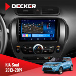 Штатная магнитола KIA Soul 2013-2019 Decker D9-008 8x128 DSP 4G