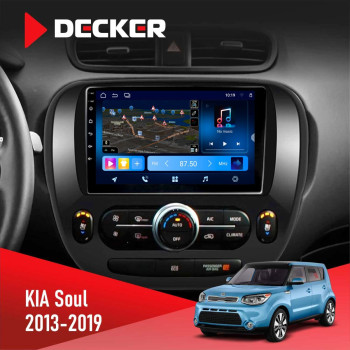 Штатная магнитола KIA Soul 2013-2019 Decker D9-008 8x128 DSP 4G