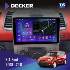 Штатная магнитола Kia Soul AM 2008-2011 Decker TS9004 TS 6x128, DSP 4G, 2k