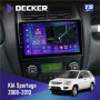 Штатная магнитола KIA Sportage 2008-2010 Climate Decker TS9002 TS 4x32, DSP, 4G