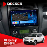 Штатная магнитола KIA Sportage 2008-2010 Climate Decker D9-008 8x128 DSP 4G