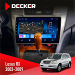 Штатна магнітола Lexus RX 2003-2007 Decker D9-008 8x128 DSP 4G