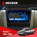 Штатна магнітола Mazda 3 2004-2008 Decker D9-008 8x128 DSP 4G