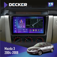 Штатная магнитола Mazda 3 2004-2008 Decker TS9004 TS 6x128, DSP 4G, 2k