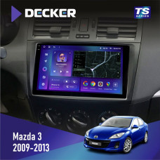 Штатная магнитола Mazda 3 2009-2013 Decker TS9004 TS 6x128, DSP 4G, 2k