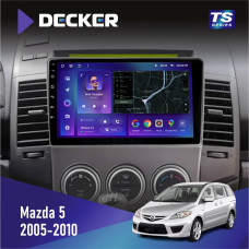 Штатная магнитола Mazda 5 (Premacy) 2005-2010 Decker TS9002 TS 4x32, DSP, 4G