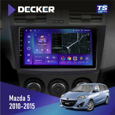 Штатная магнитола Mazda 5 (Premacy) 2010-2015 Decker TS9002 TS 4x32, DSP, 4G