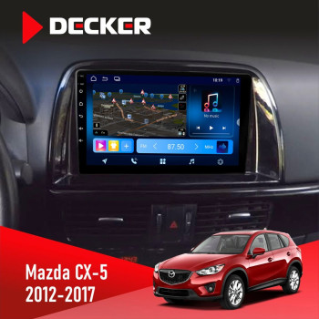 Штатная магнитола Mazda CX-5 2012-2017 Decker D9-008 8x128 DSP 4G