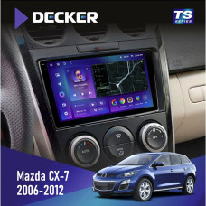 Штатная магнитола Mazda CX-7 2006-2012 Decker TS9003 TS 4x64, DSP 4G, 2k