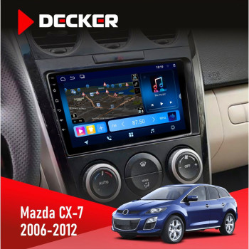 Штатная магнитола Mazda CX-7 2006-2012 Decker D9-008 8x128 DSP 4G