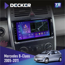 Штатная магнитола Mercedes-Benz B-Class T245 2005-2011 Decker TS9002 TS 4x32, DSP, 4G
