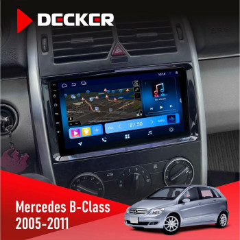 Штатная магнитола Mercedes-Benz B-Class (W245) 2005-2011 Decker D9-008 8x128 DSP 4G