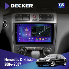 Штатная магнитола Mercedes-Benz C-klasse (W203) 2004-2007 Decker TS9002 TS 4x32, DSP, 4G