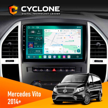 Штатная магнитола Mercedes-Benz Vito (W447) 2014  Cyclone C10-013 4x64 DSP 4G