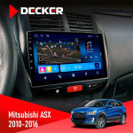 Штатная магнитола Mitsubishi ASX 2010-2016 Decker D10-008 8x128 DSP 4G