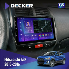 Штатная магнитола Mitsubishi ASX 2010-2016 Decker TS10002 TS 4x32, DSP, 4G