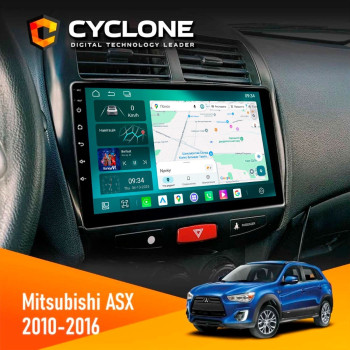 Штатная магнитола Mitsubishi ASX 2010-2016 Cyclone C10-013 4x64 DSP 4G