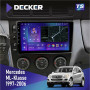 Штатная магнитола Mercedes-Benz ML-Klasse (W163) 1997-2006 AMP Decker TS9002 TS 4x32, DSP, 4G