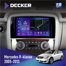 Штатная магнитола Mercedes-Benz R-klasse (W251) 2005-2013 AMP Decker TS9004 TS 6x128, DSP 4G, 2k