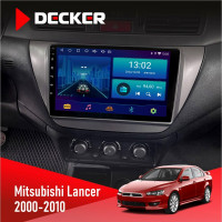 Штатная магнитола Mitsubishi Lancer 9 2000-2010 Decker D9002 6x128, DSP, 360