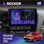 Штатная магнитола Mitsubishi Outlander 2015+ Decker TS10003 TS 6x128, DSP 4G, 2k