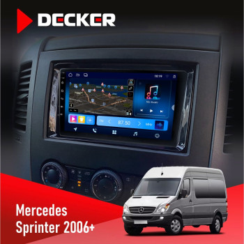Штатная магнитола Mercedes-Benz Sprinter (W906) 2006+ Decker D9-008 8x128 DSP 4G
