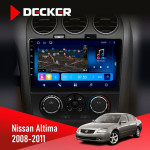 Штатная магнитола Nissan Altima 2008-2011 Decker D10-008 8x128 DSP 4G