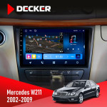 Штатная магнитола Mercedes-Benz E-Class (W211) 2002-2009 AMP Decker D9-008 8x128 DSP 4G