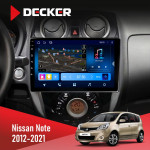 Штатная магнитола Nissan Note 2012-2021 Decker D10-008 8x128 DSP 4G