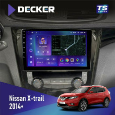 Штатна магнітола Nissan Qashqai, X-Trail 2014+ Climate Decker TS10002 TS 4x32, DSP, 4G